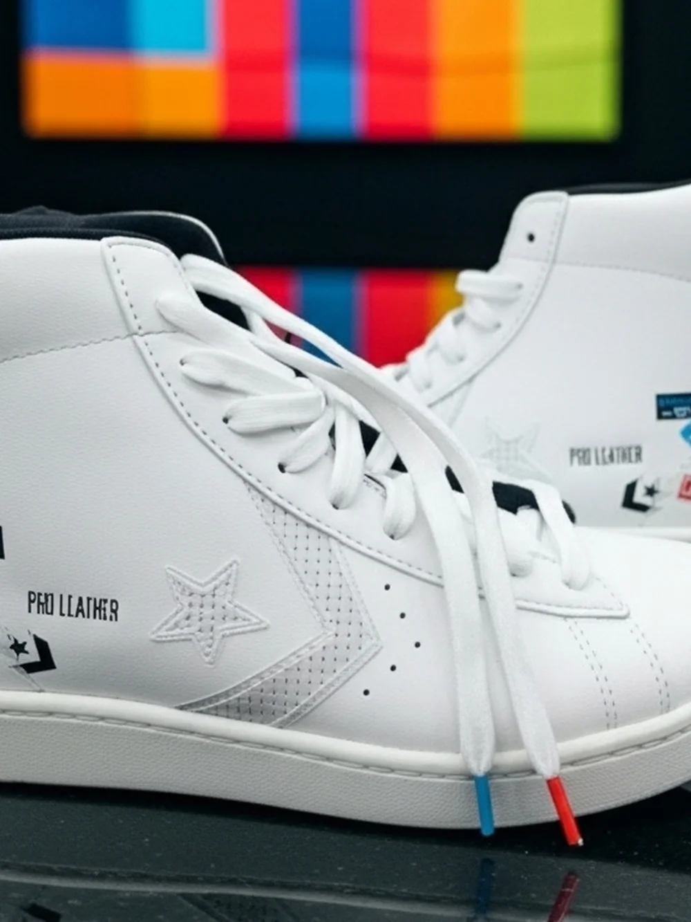 Converse White High-Top 